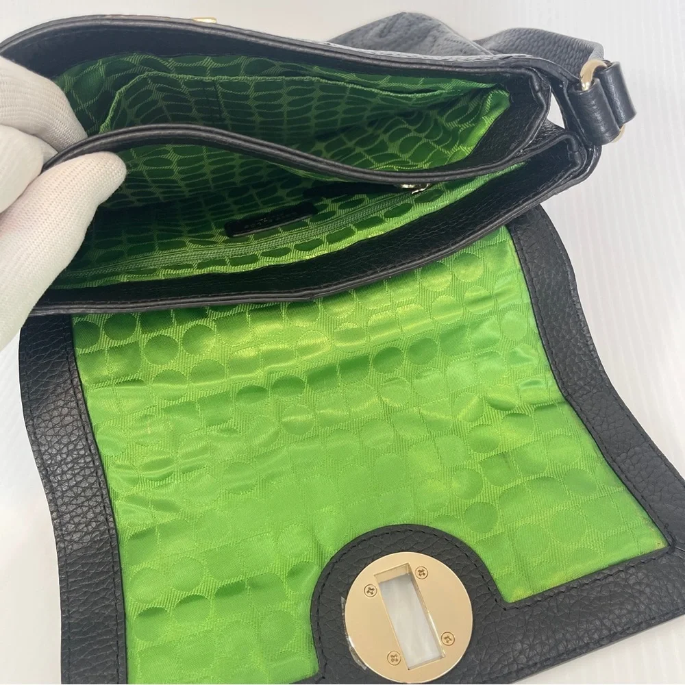 Kate Spade Black Leather Crossbody Bag - Picture 11 of 13